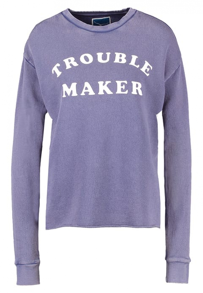 Un sweat à imprimé « punchline »