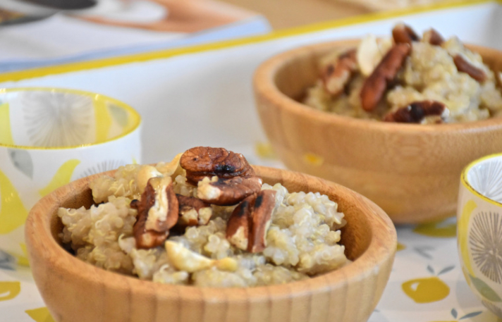 Quinoameal: noix de pécan et banane