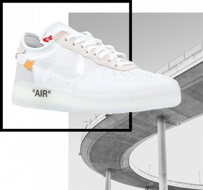 Basket Nike 10 Air Force O -White