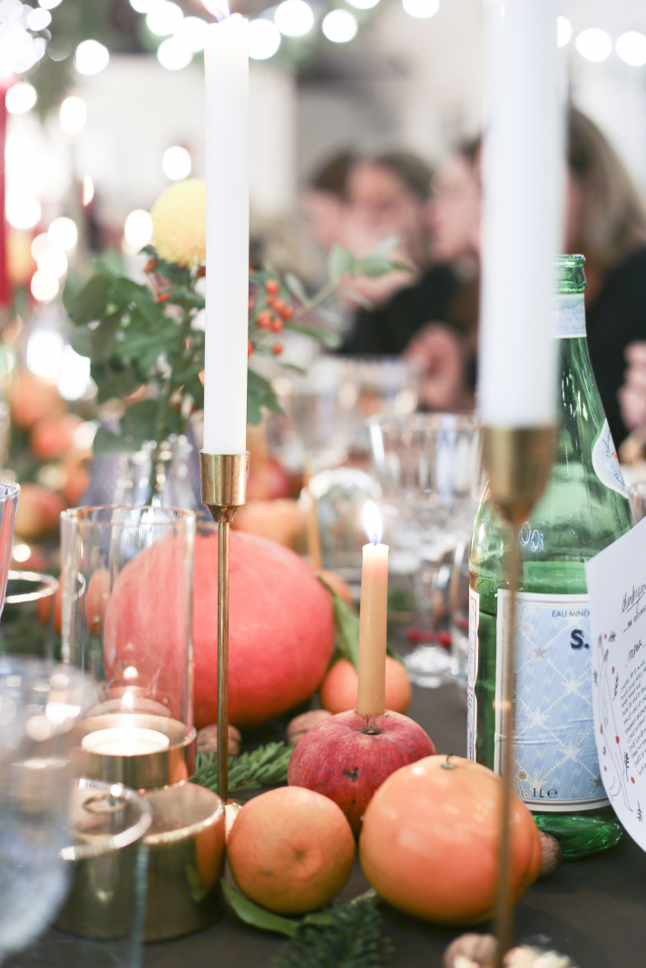 Les fruits sur la table