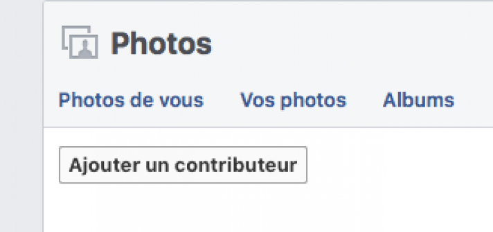 Créer un album partagé