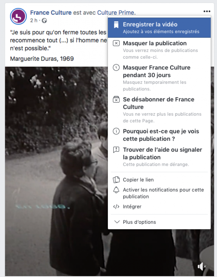 Sauvegarder des vidéos
