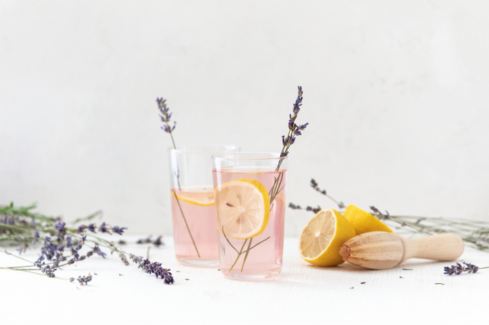 Limonade à la lavande