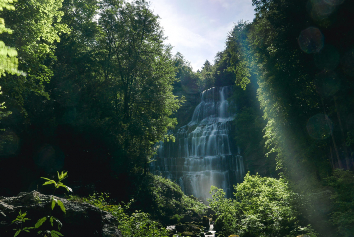 Les cascades du Hérisson