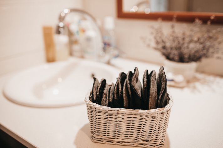 Les tampons et les serviettes hygiéniques
