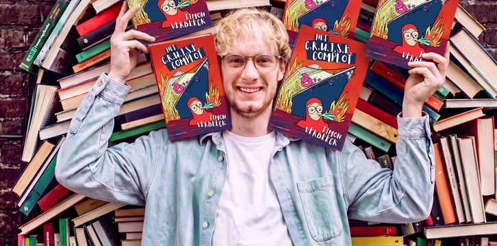 Welke school wint een bijzonder voorleesmoment met Timon Verbeeck (+ 100 kinderboeken)? Breng je stem uit!
