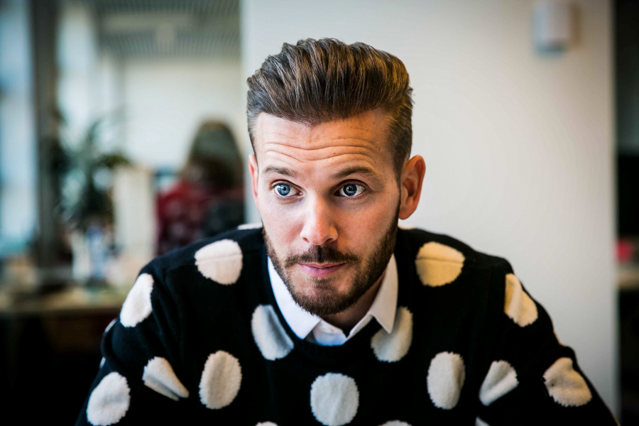 matt pokora chez flair