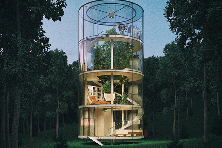 Glazen huis