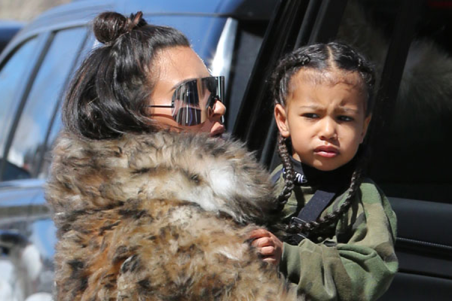 SAY WHAT?! North West heeft nu extensions