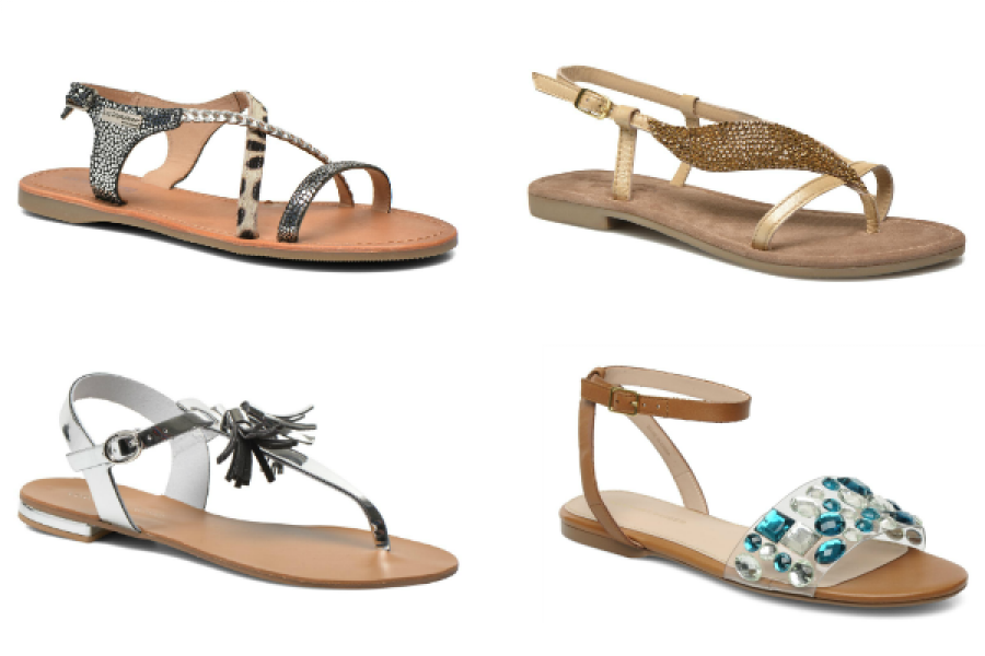 sarenza sandale talon