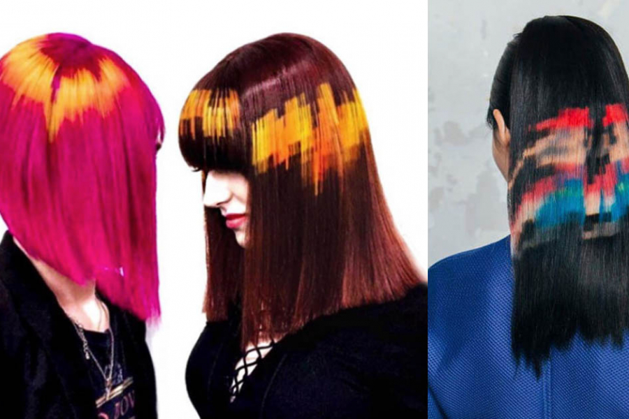 Les Cheveux Pixelises La Tendance Qui Decoiffe