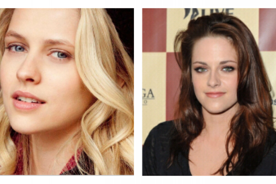 Teresa Palmer And Kristen Stewart Look Alike