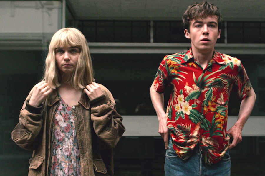 Résultat de recherche d'images pour "the end of the f *** ing world"