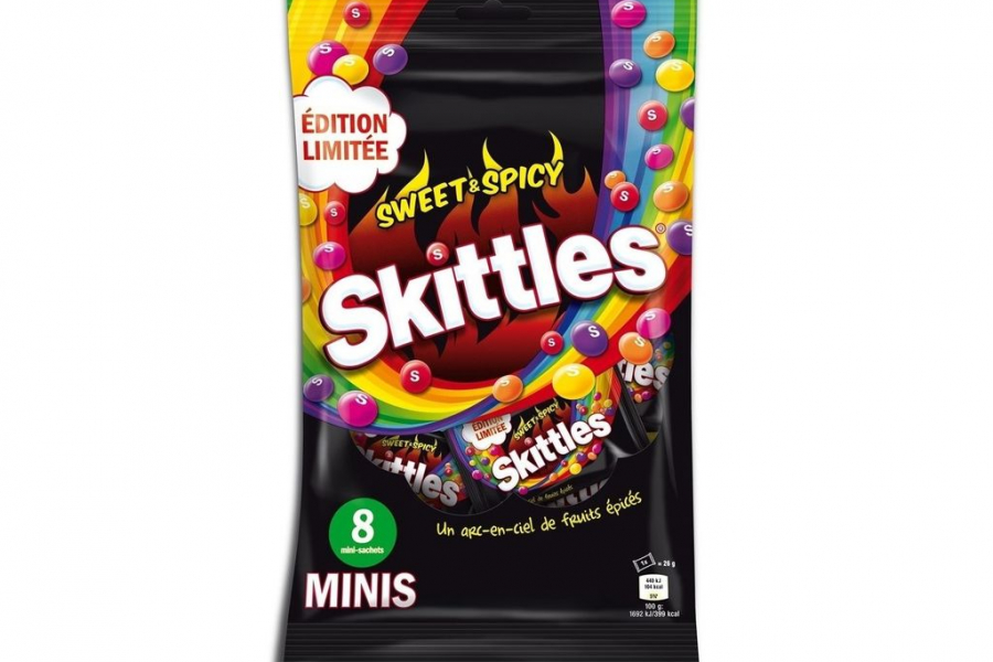 Skittles lance une édition limitée pimentée pour Halloween