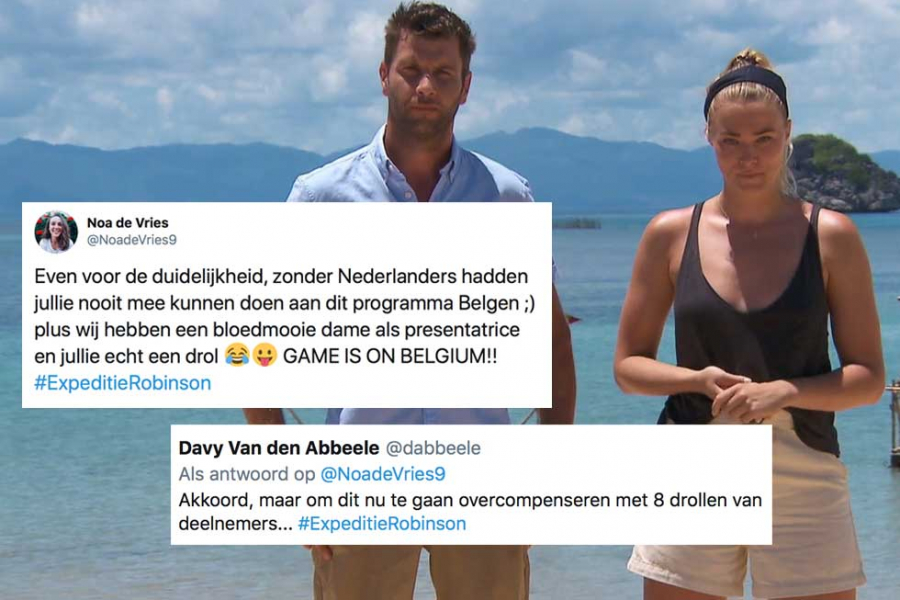 Expeditie Robinson Tweets De Strijd Der Nederlanders En Belgen Barst Los