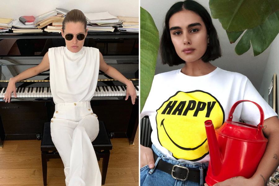 Les mannequins Zara shootent la nouvelle collection depuis leur maison