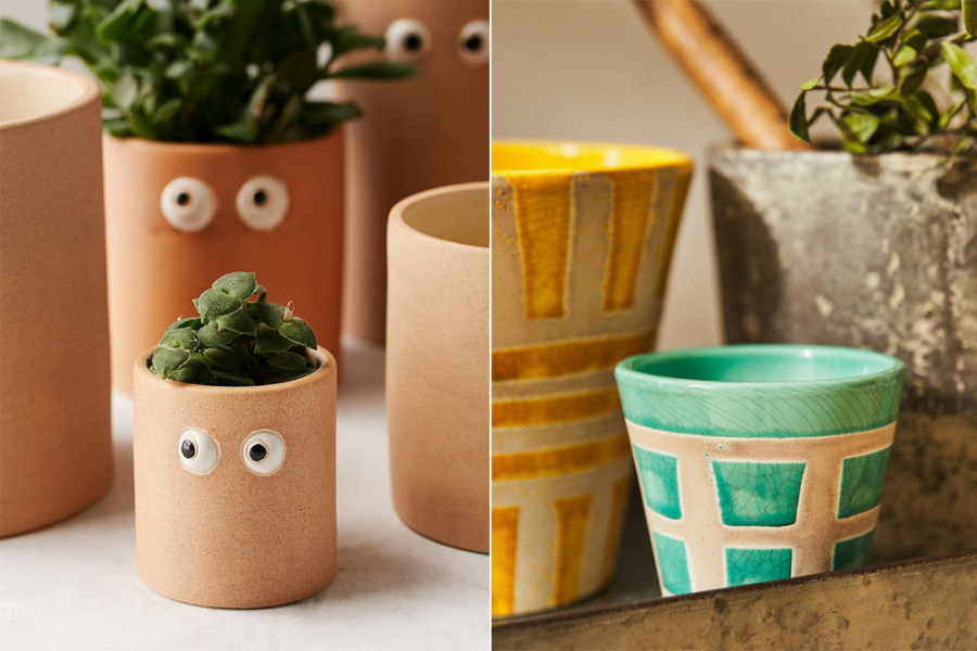 De leukste potten om je plantjes mee in de kijker te zetten