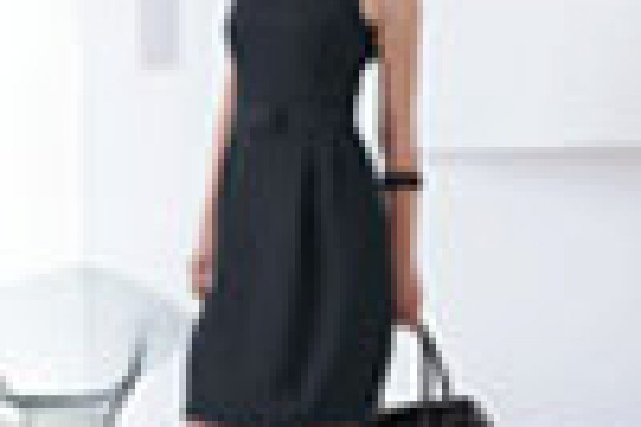 modern little black dress