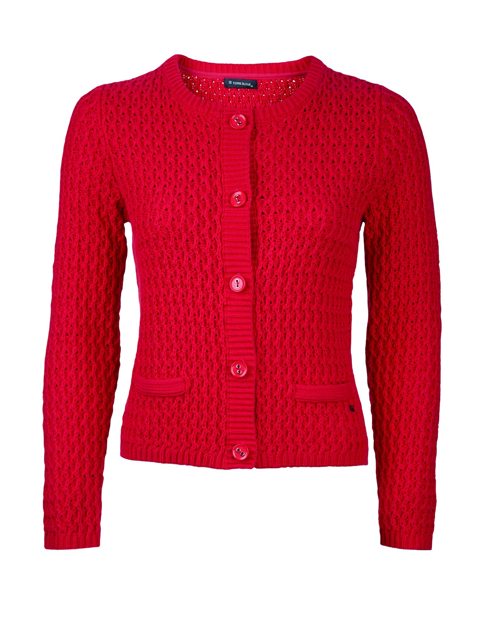 Cardigan rouge - Terre Bleue - 119€