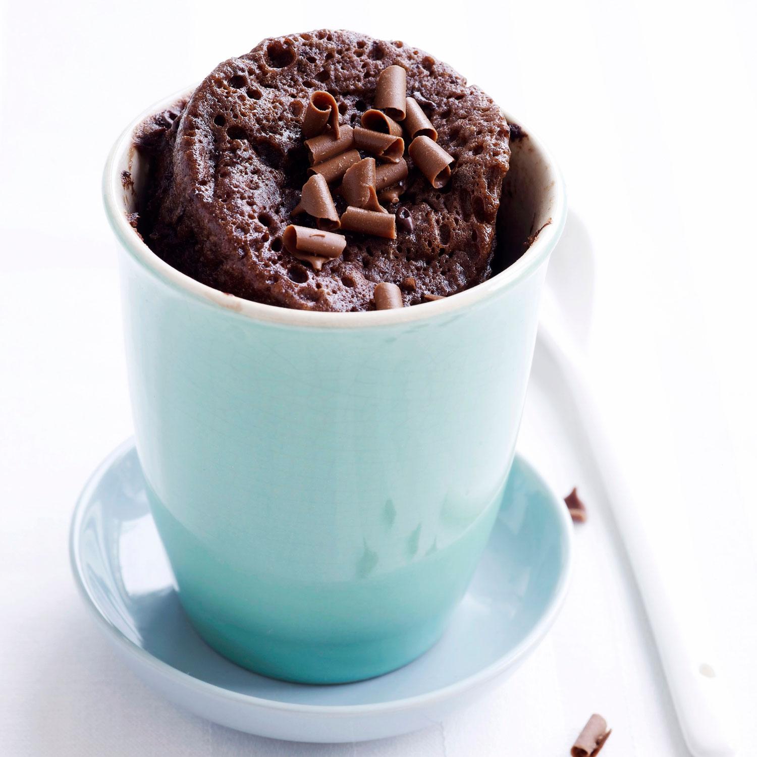 le mug cake la gâteau cuit en 3 minutes au micro ondes