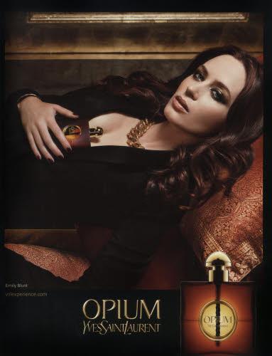 Emily Blunt voor Opium
