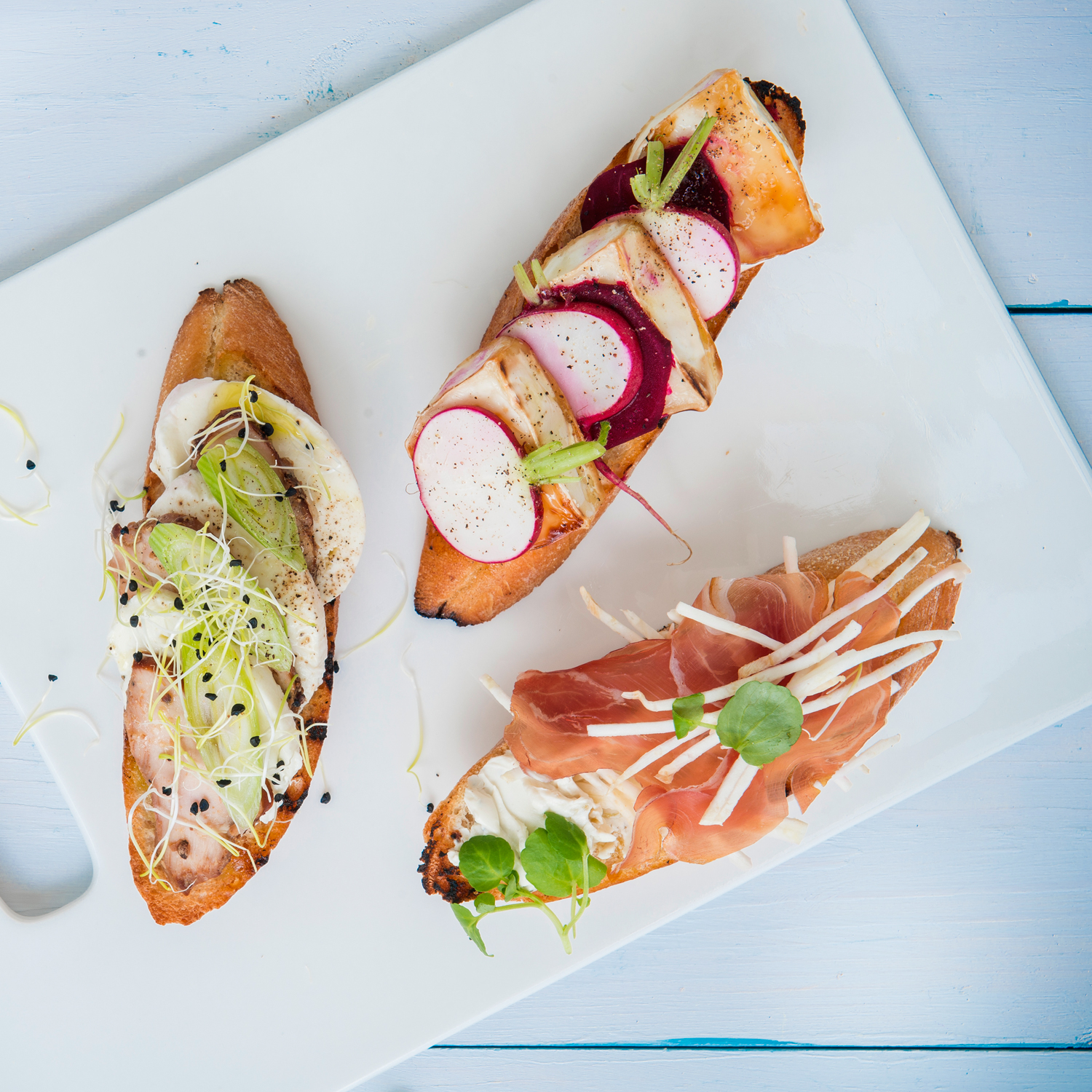 Trio De Bruschettas