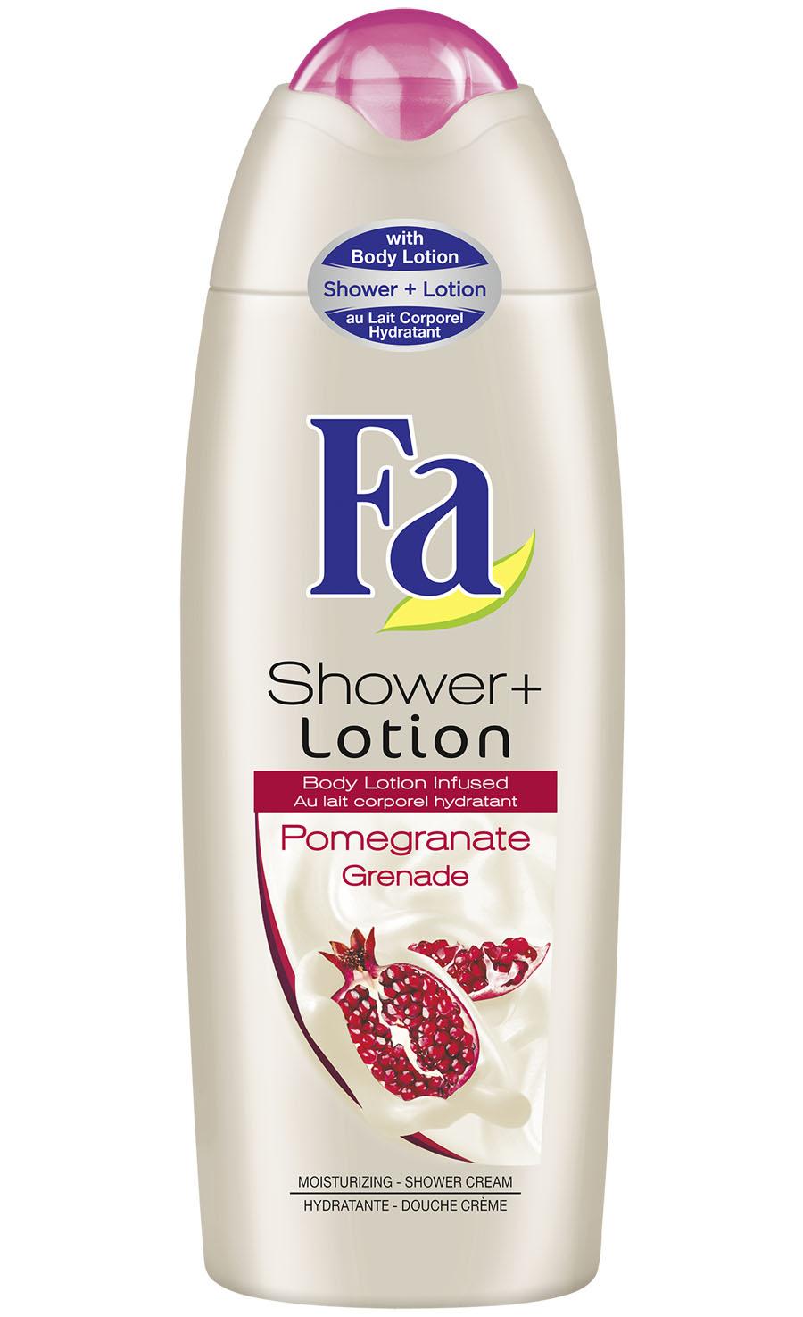 Fa Shower+Lotion Pomegranate Shower Cream 250 ml