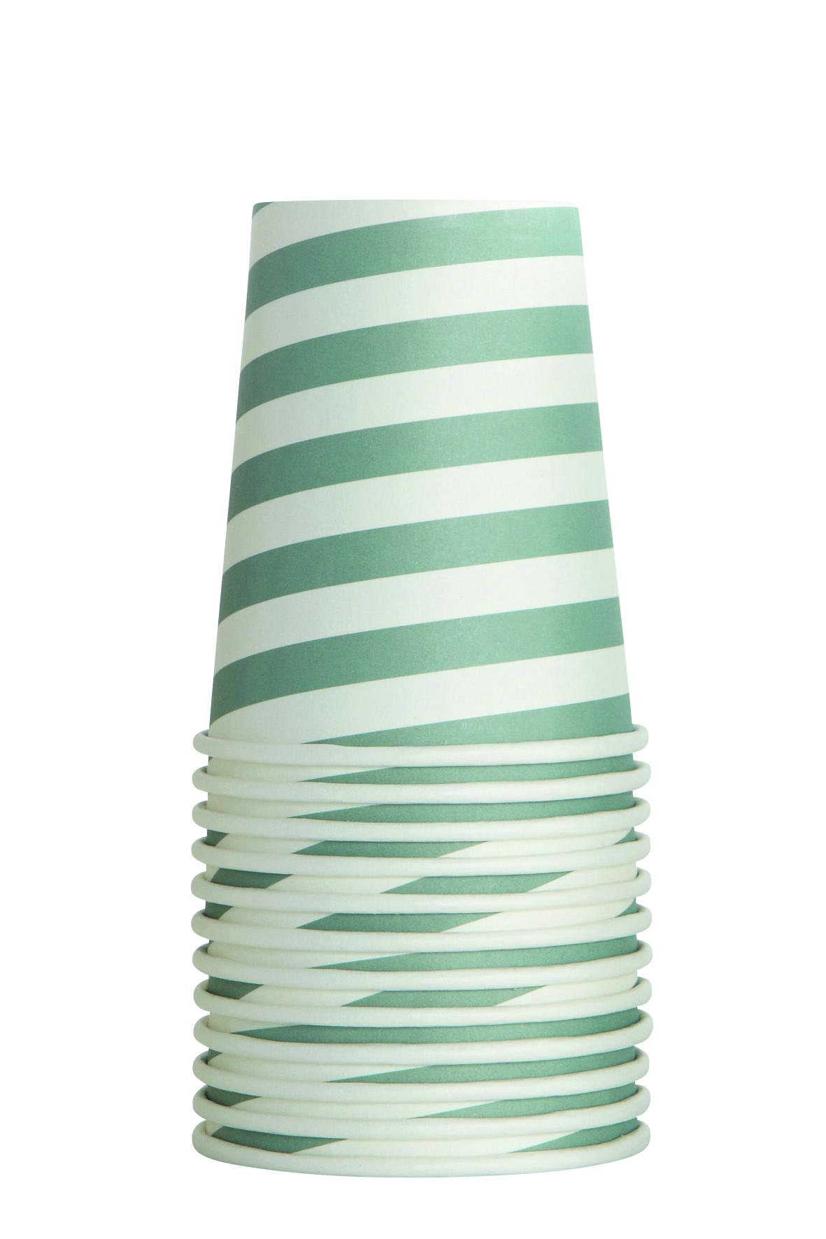 Verres en papier, 5€ les 12 pièces