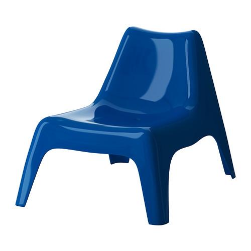 Blauwe tuinstoel - Ikea - 24,99 euro