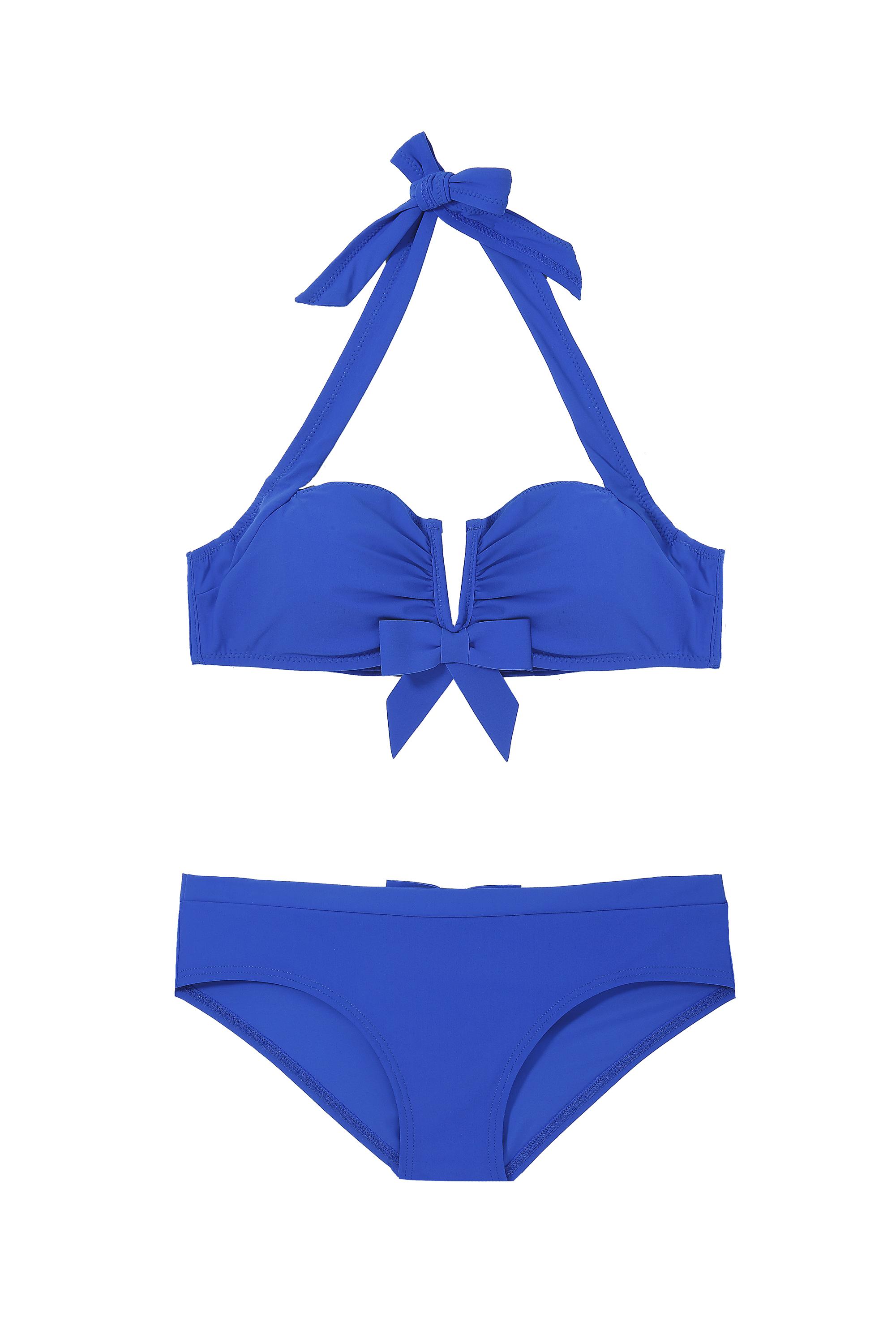 Halterbikini - Etam - 24,90 euro voor de top en 16,90 euro voor het broekje