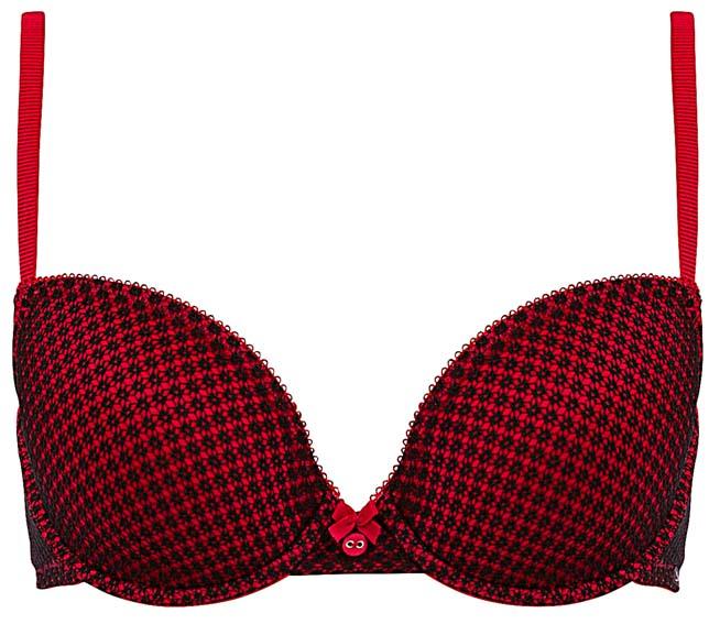 Rode beha met print - Skiny - 32,95 euro