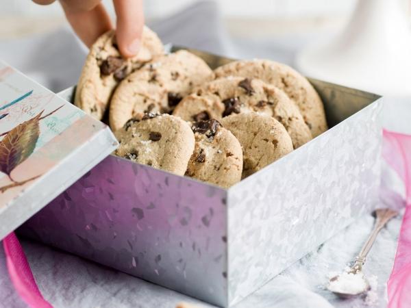 Chocoladekoekjes met zeezout