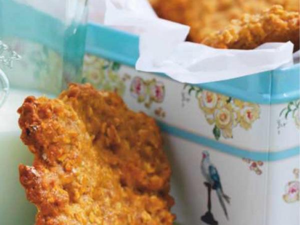 Havermoutkoekjes met honing