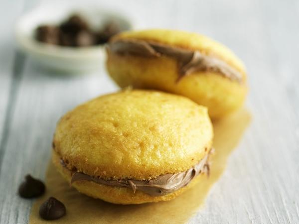 Whoopies met chocoladecrème