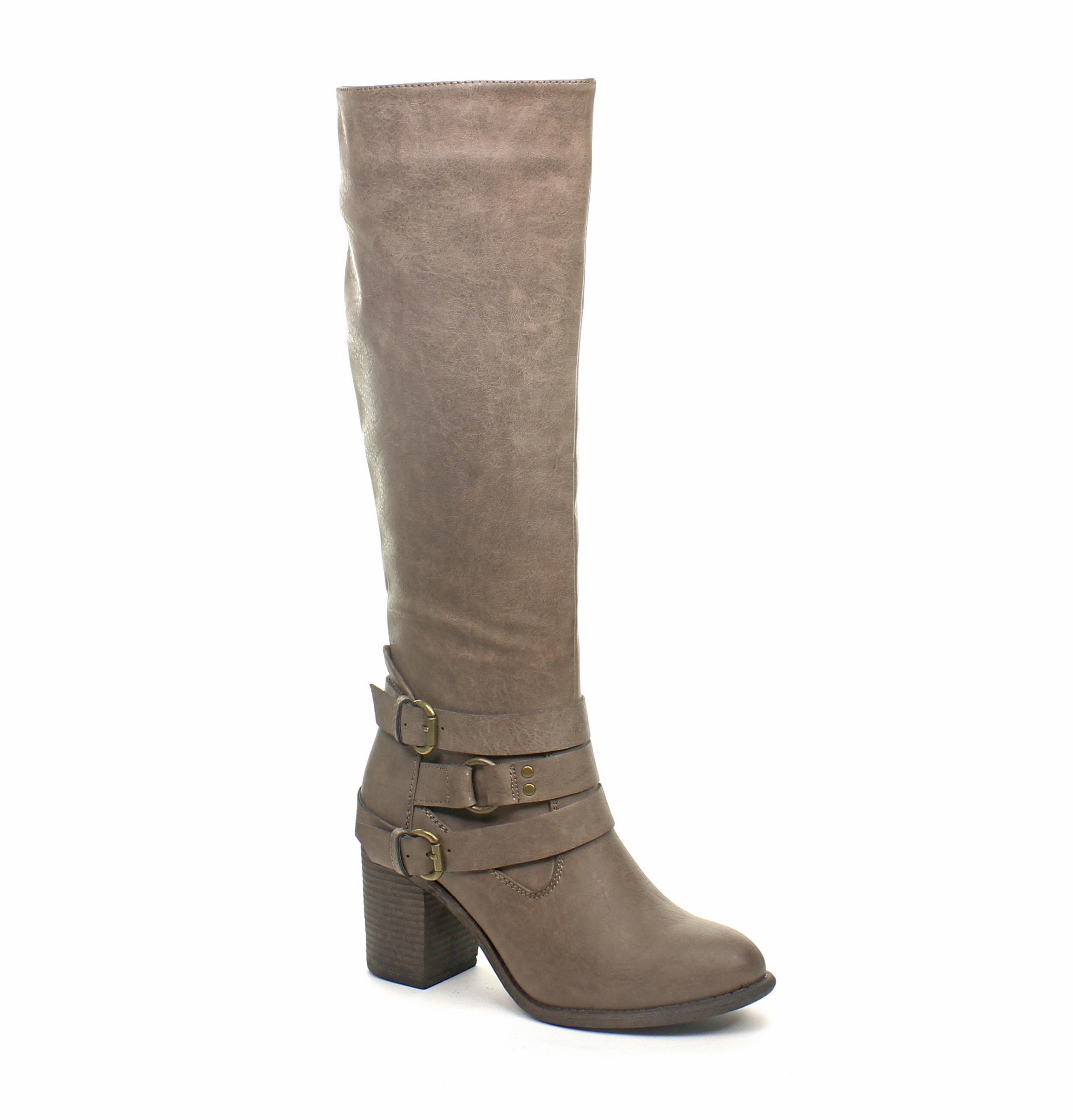 Bottes taupe- Shoe Discount - 49,99 €