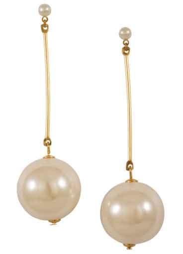 Boucles d'oreilles avec perle - I AM - 6,95 €