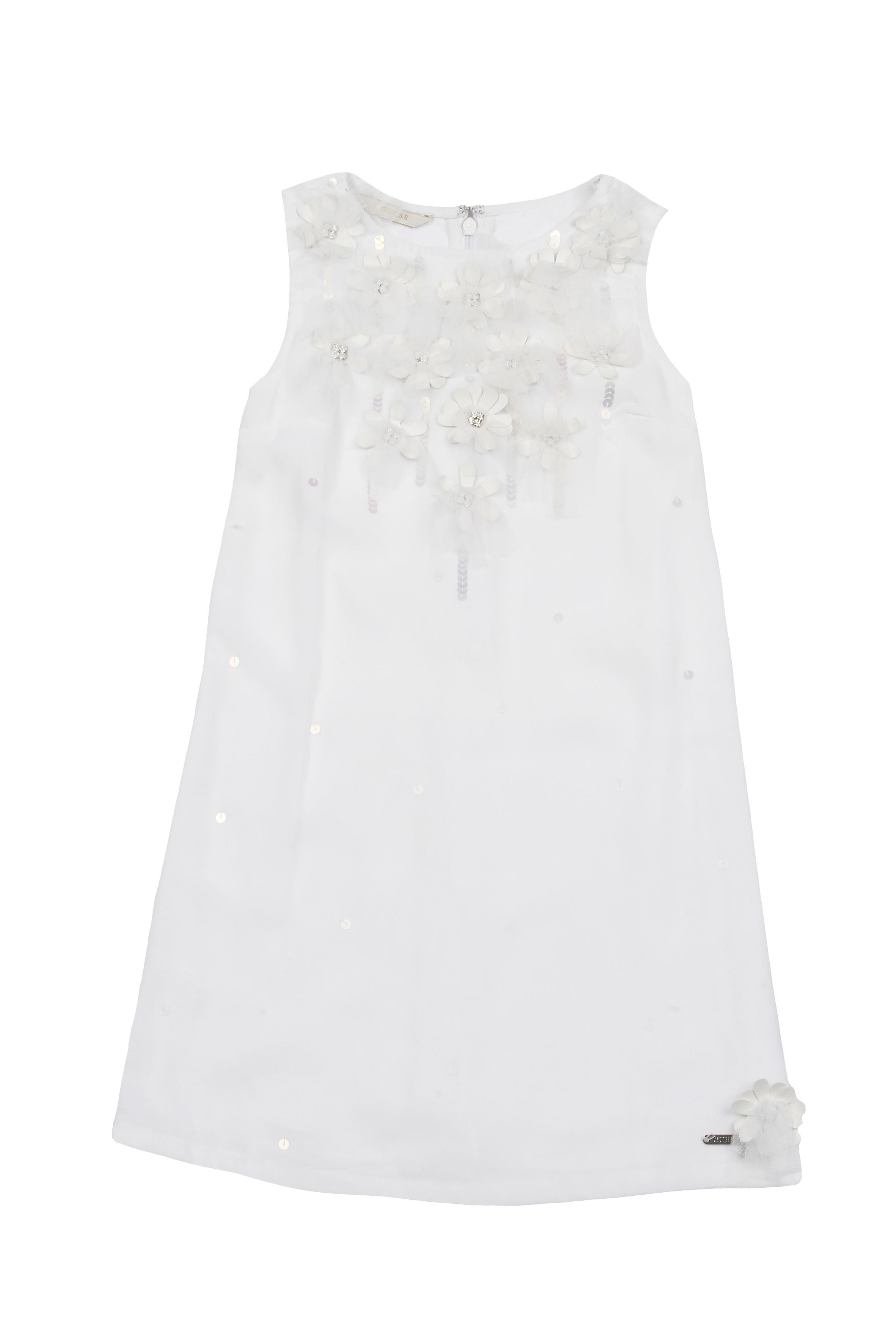 Wit jurkje met bloemetjes - Guess - € 106,00