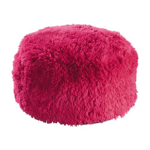 Fluffy, roze poef - Maisons du Monde - € 25,99