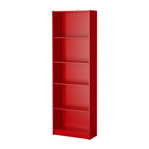 Rode boekenkast - Ikea - € 24,99