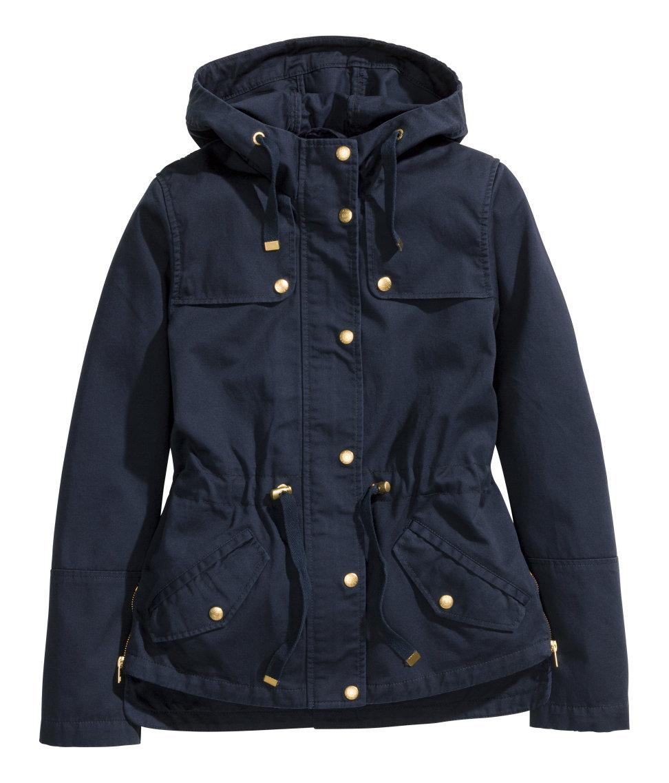 Kort model in een marineblauwe kleur - H&M - € 39,99