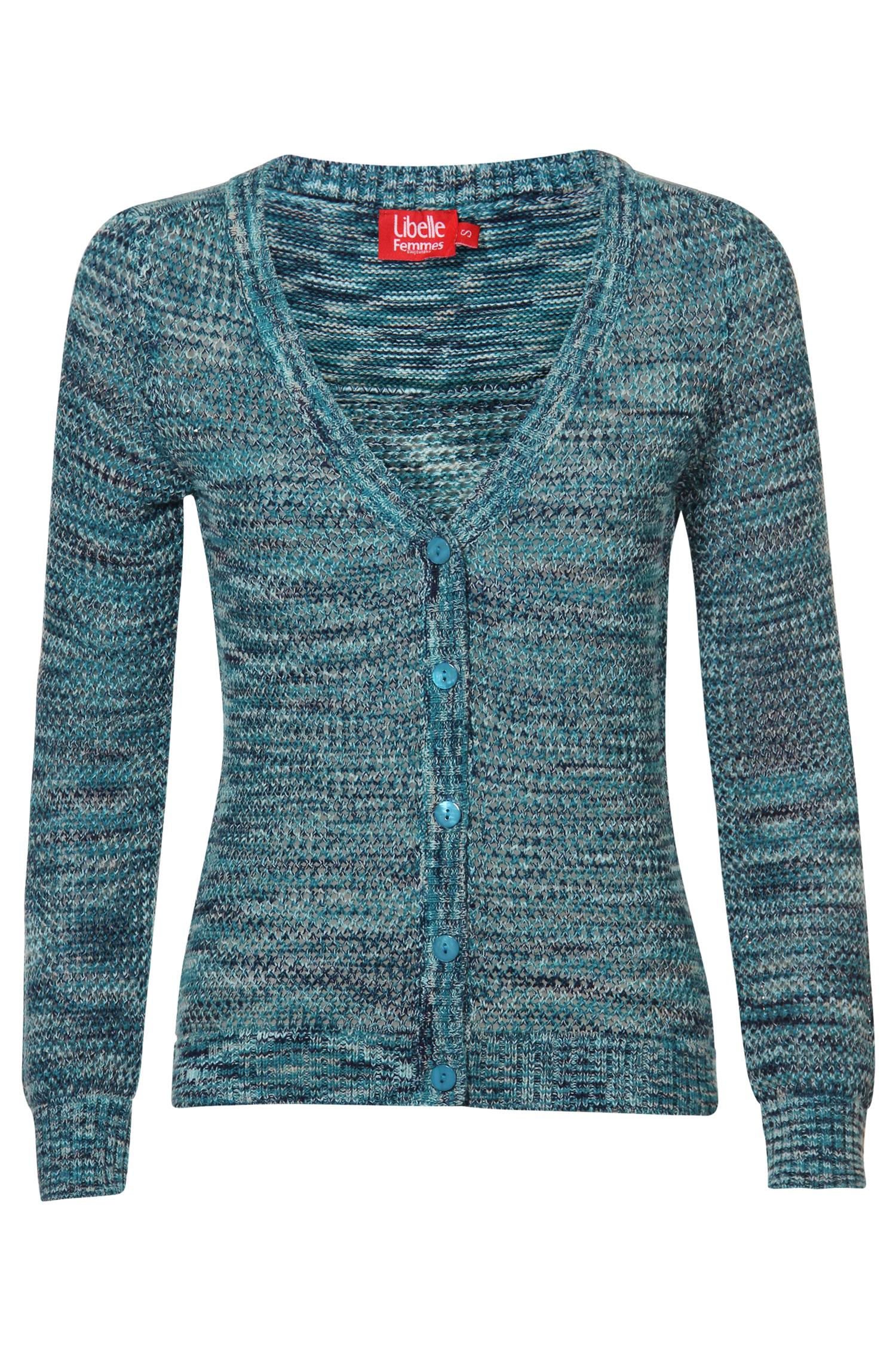 Cardigan bleu-vert - 39,95€