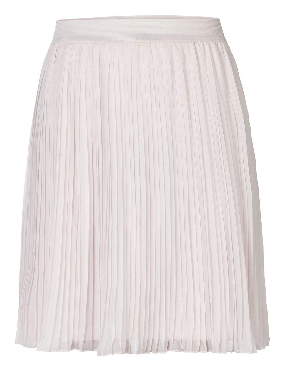 Knielange rok in een poederroze kleur - Only - € 26,95
