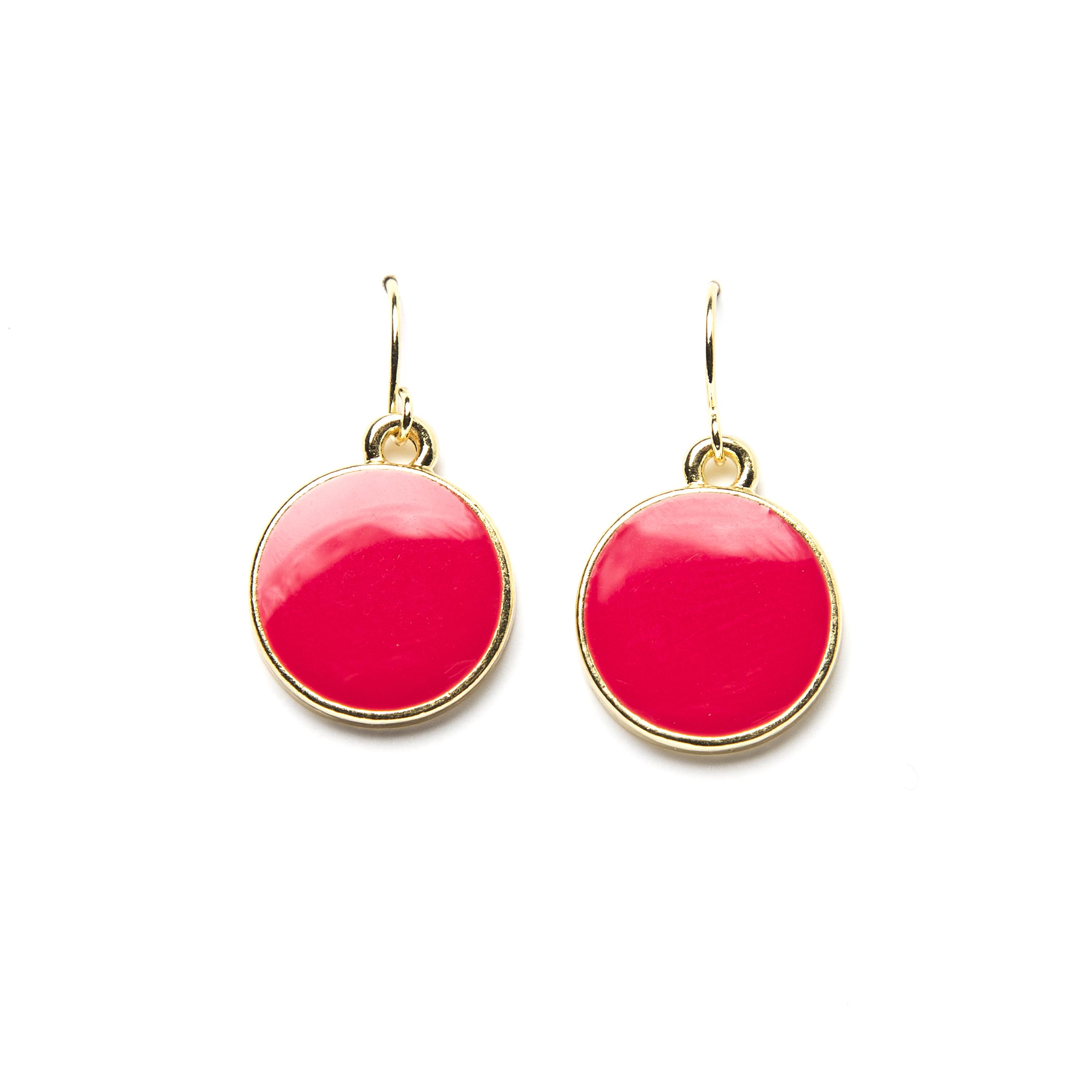 roze oorbellen - Veritas - € 3,95