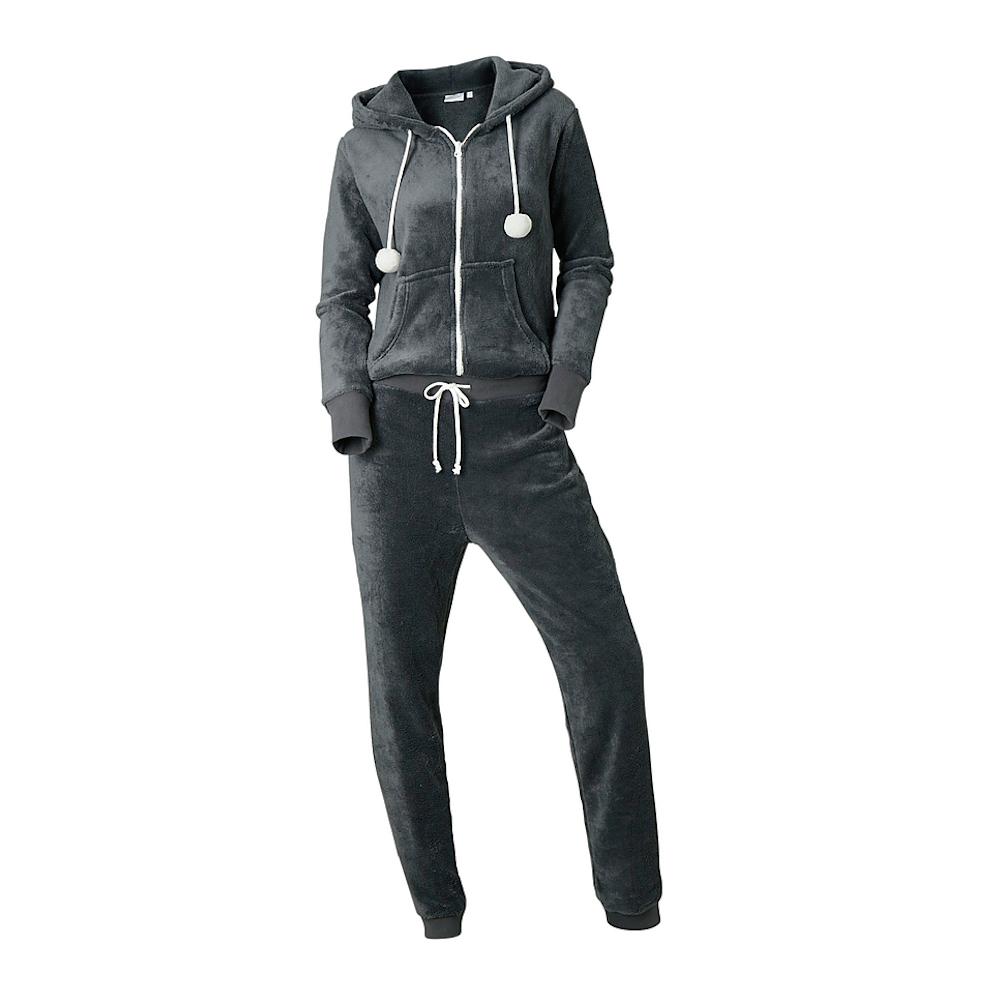 Comfortabel fleece jumpsuit - Wehkamp - € 49,95