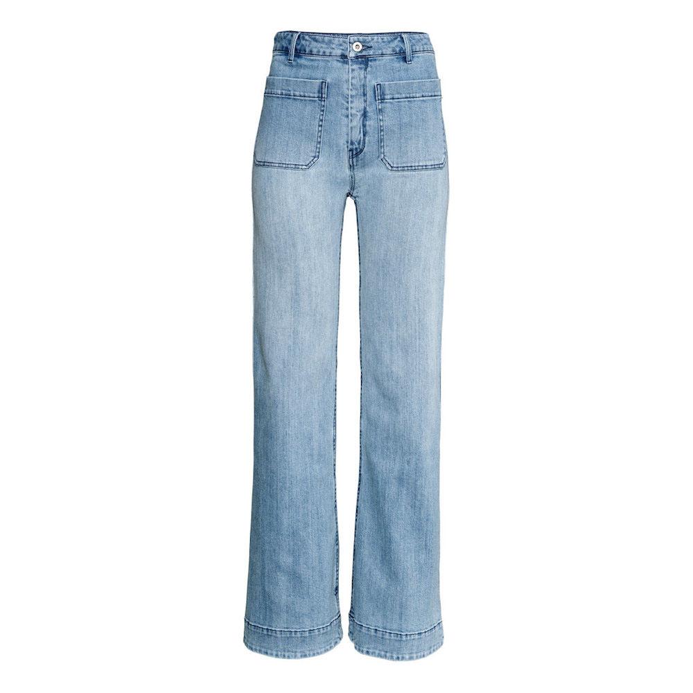 Lichtblauwe bootcut jeans - H&M - € 29,99