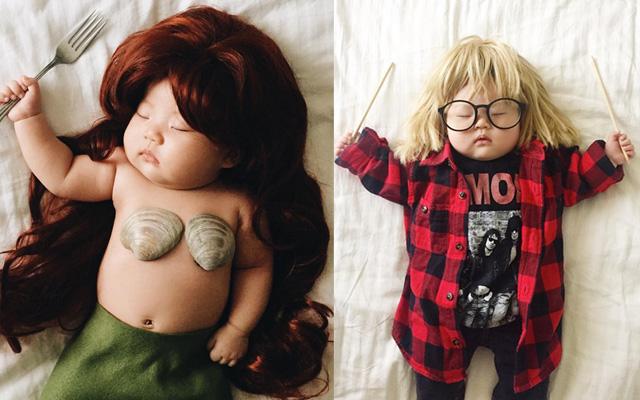 Trop Chou Cette Maman Deguise Son Bebe Endormi