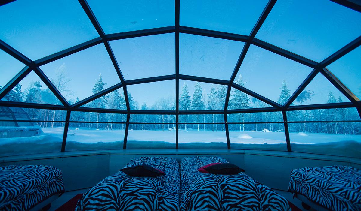 WAOUW ces igloos avec vue sur les aurores boréales nous font rêver