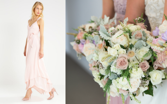 13 robes sublimes pour un mariage décliné en rose poudré