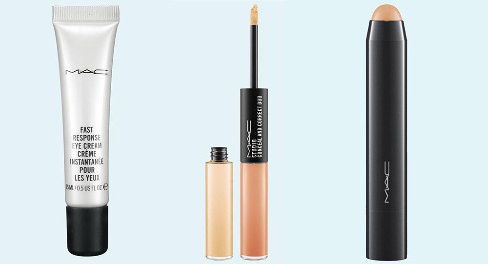 Fast Response Eye cream € 32 - Conceal & Correct Duo € 26 - Studio Fix Concealer Perfecting Stick € 19,50