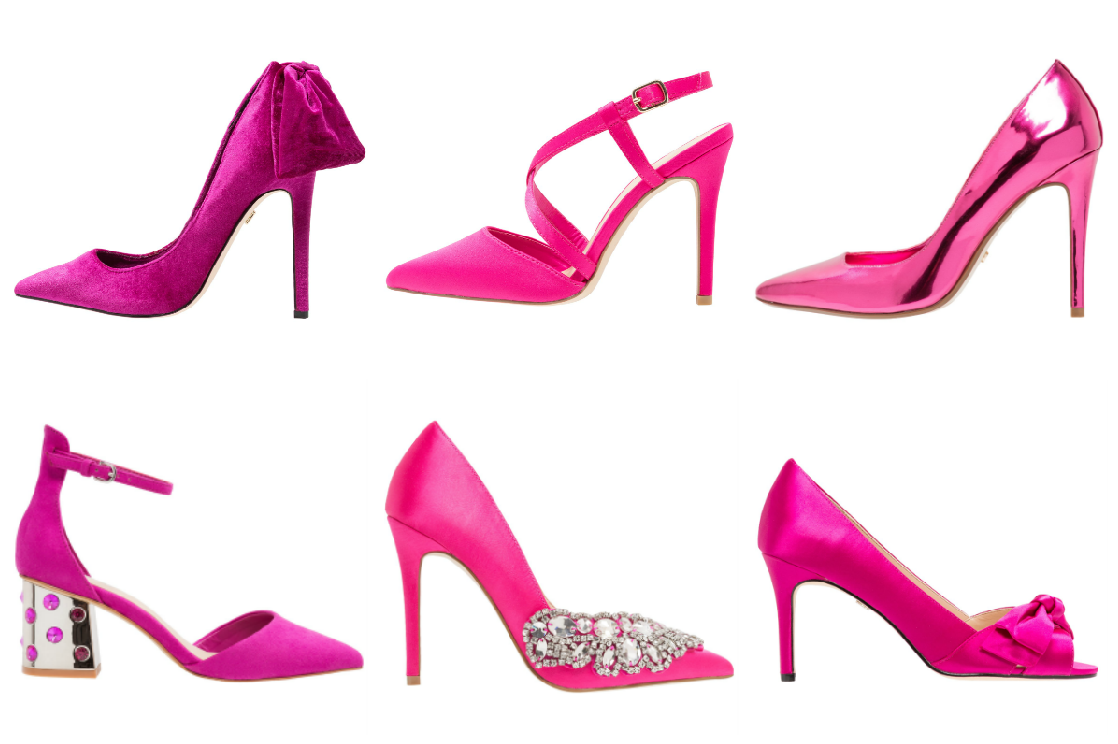 Escarpin shop fushia mariage